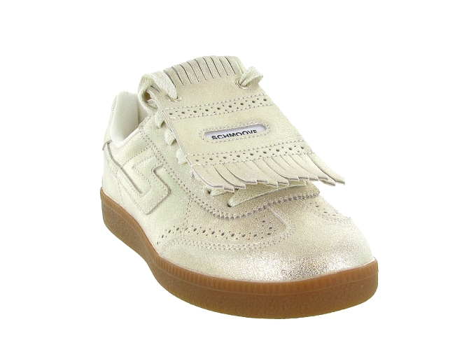 baskets et sneakers - Tendance - femme - Cuir - Or - Schmoove8164202_3