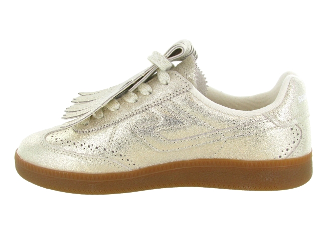 baskets et sneakers - Tendance - femme - Cuir - Or - Schmoove8164202_4
