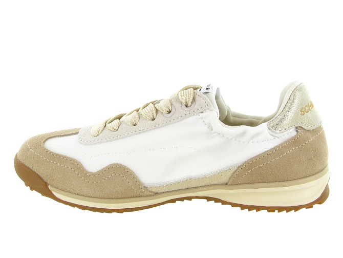 baskets et sneakers - Tendance - femme - Cuir - Blanc - Schmoove8164301_4