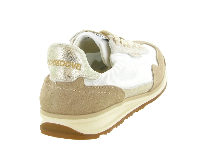 baskets et sneakers - Tendance - femme - Cuir - Blanc - Schmoove8164301_5