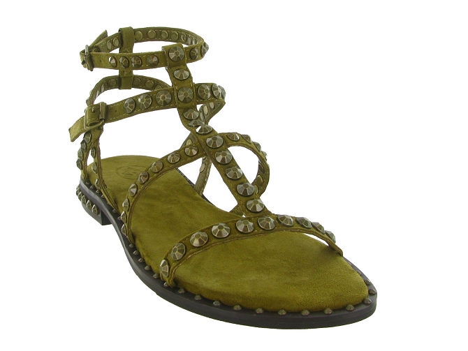 sandales et nu pieds - Casual - femme - Cuir - Vert amande - Ash italia8164502_3