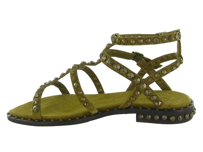 sandales et nu pieds - Casual - femme - Cuir - Vert amande - Ash italia8164502_4