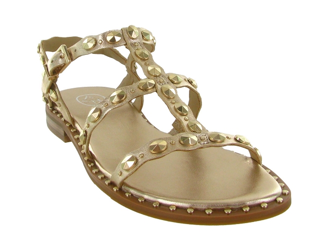 sandales et nu pieds - Casual - femme - Cuir - Or - Ash italia8164601_3