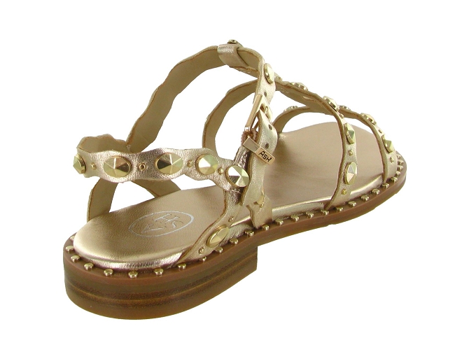 sandales et nu pieds - Casual - femme - Cuir - Or - Ash italia8164601_5