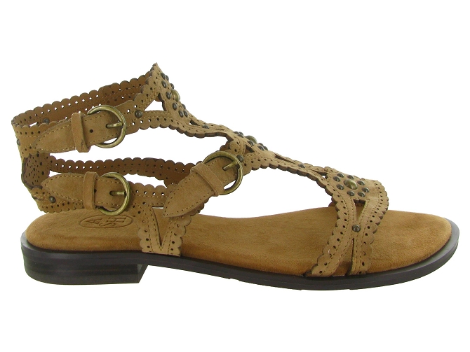 sandales et nu pieds - Casual - femme - Cuir - Marron - Ash italia8164901_2