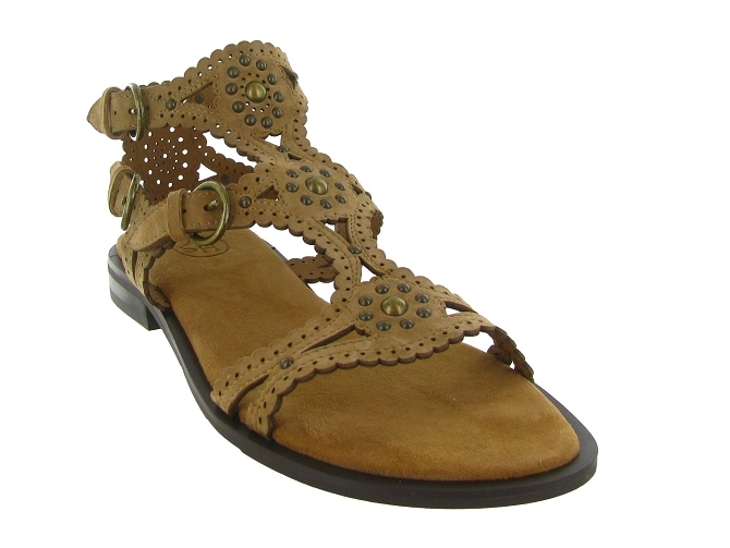 sandales et nu pieds - Casual - femme - Cuir - Marron - Ash italia8164901_3