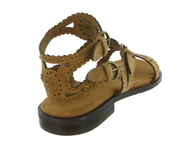 sandales et nu pieds - Casual - femme - Cuir - Marron - Ash italia8164901_5