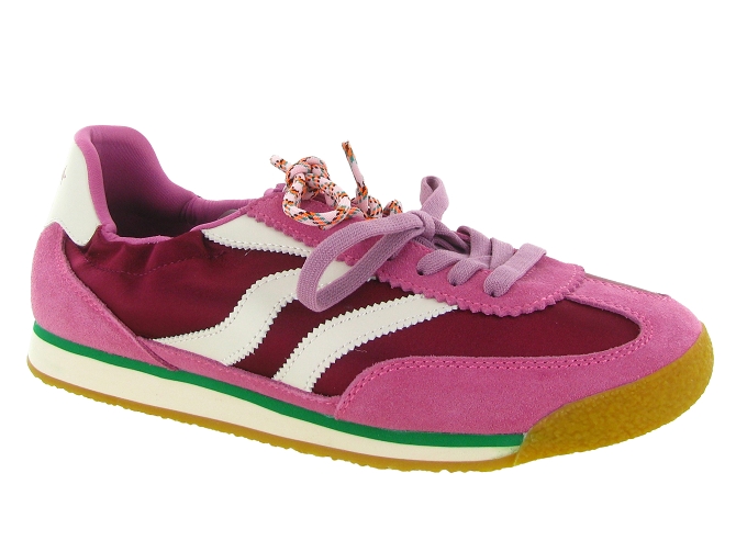 baskets et sneakers - Tendance - femme - Nubuck - Rose - Mrp star