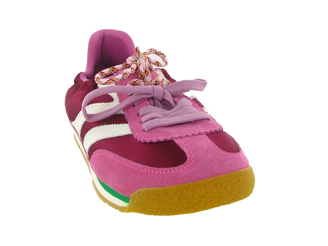 baskets et sneakers - Tendance - femme - Nubuck - Rose - Mrp star8165002_3