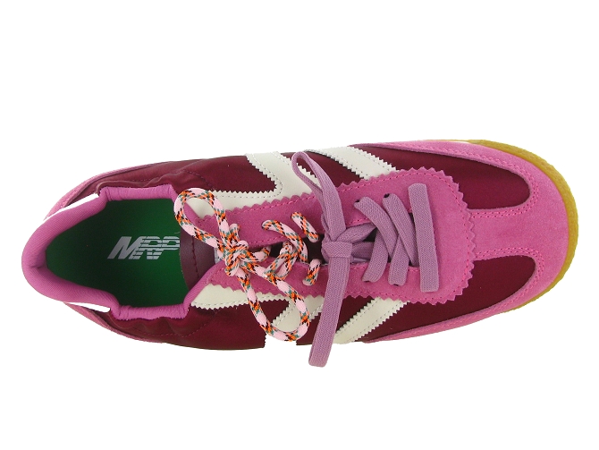 baskets et sneakers - Tendance - femme - Nubuck - Rose - Mrp star8165002_4