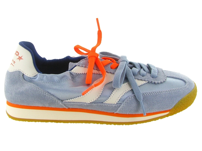 baskets et sneakers - Tendance - femme - Nubuck - Bleu Marine - Mrp star8165004_2