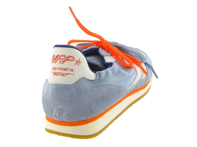 baskets et sneakers - Tendance - femme - Nubuck - Bleu Marine - Mrp star8165004_5