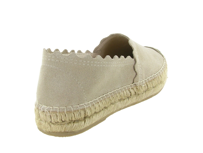 espadrilles - Espadrille plate - femme - Toile  - Beige - Bayona8165402_5