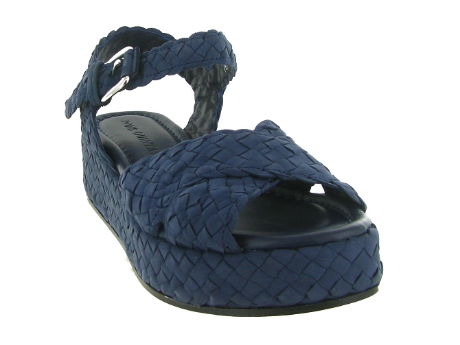 sandales et nu pieds - Casual - femme - Cuir - Bleu - Pons quintana8166201_3