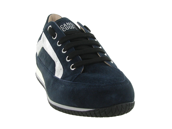 baskets et sneakers - Confort - femme - Nubuck - Bleu Marine - Candice cooper8169302_3