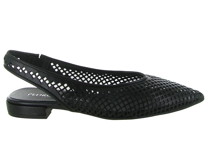 ballerines - Ballerine plate - femme - Cuir - Noir - Pedro miralles8170001_2