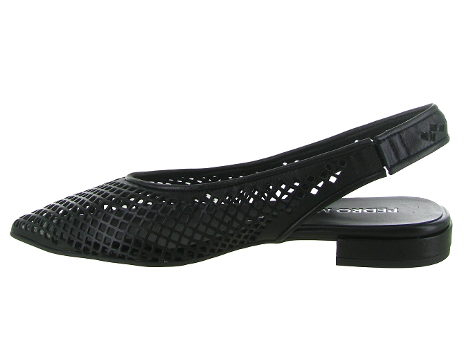 ballerines - Ballerine plate - femme - Cuir - Noir - Pedro miralles8170001_4