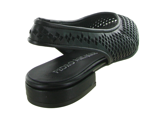 ballerines - Ballerine plate - femme - Cuir - Noir - Pedro miralles8170001_5