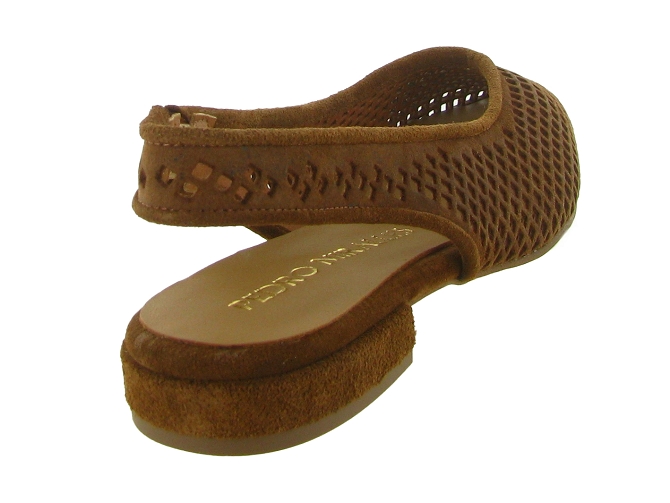 ballerines - Ballerine plate - femme - Cuir - Marron - Pedro miralles8170002_5