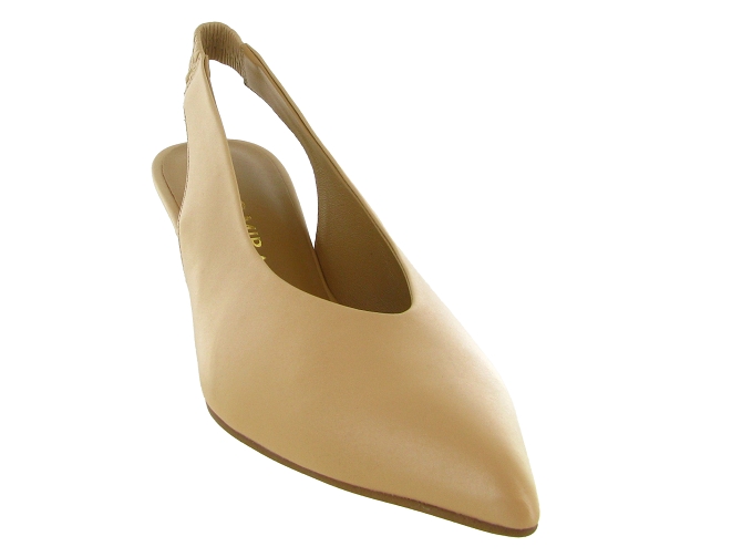 escarpins et trotteurs - Bride arrière - femme - Cuir - Beige - Pedro miralles8170101_3