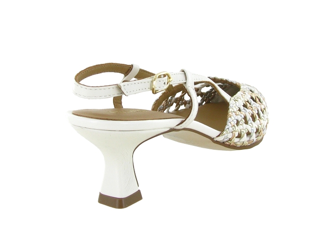 escarpins et trotteurs - Bride arrière - femme - Cuir - Blanc - Pedro miralles8170201_5