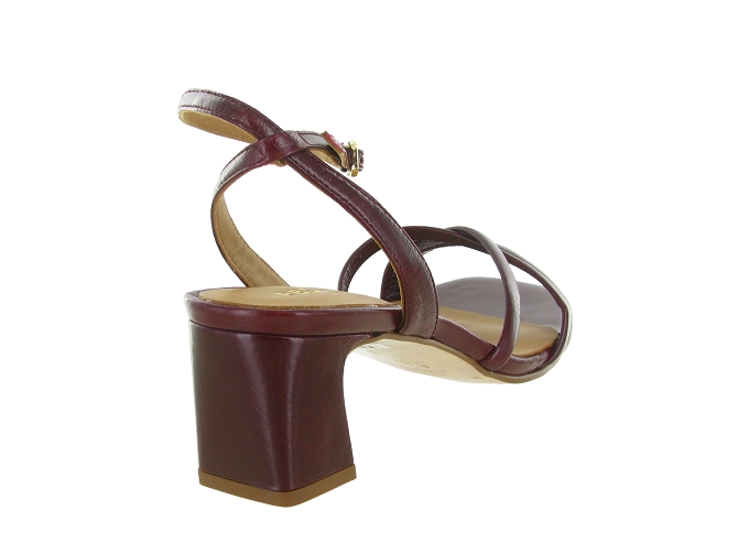 escarpins et trotteurs - Bride arrière - femme - Cuir - Bordeaux - Pedro miralles8170501_5