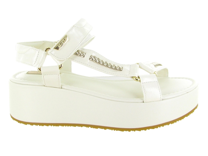 sandales et nu pieds - Casual - femme - Jeans - Blanc - Liu jo8170801_2