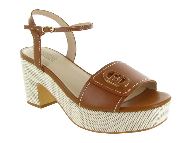 sandales et nu pieds - Confort - femme - Cuir - Marron - Liu jo8170901_3