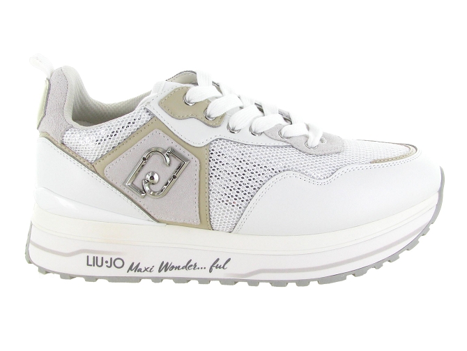 baskets et sneakers - Tendance - femme - Cuir - Blanc - Liu jo8171201_2
