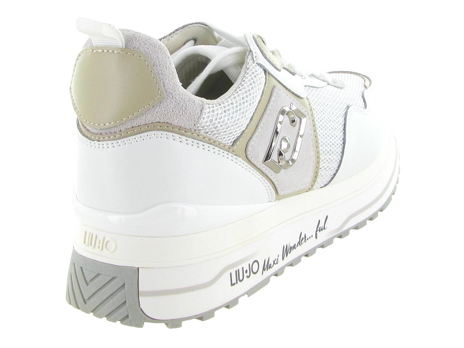 baskets et sneakers - Tendance - femme - Cuir - Blanc - Liu jo8171201_5