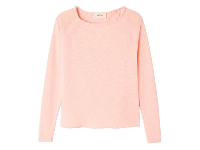 tee shirt - ML - vetement femme - Coton - Rose - American vintage