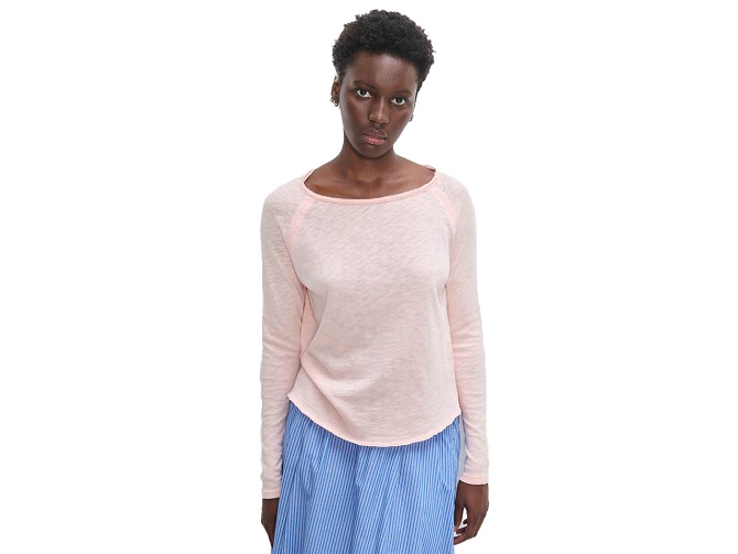 tee shirt - ML - vetement femme - Coton - Rose - American vintage8172201_2