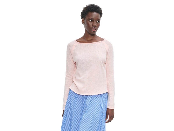 tee shirt - ML - vetement femme - Coton - Rose - American vintage8172201_4