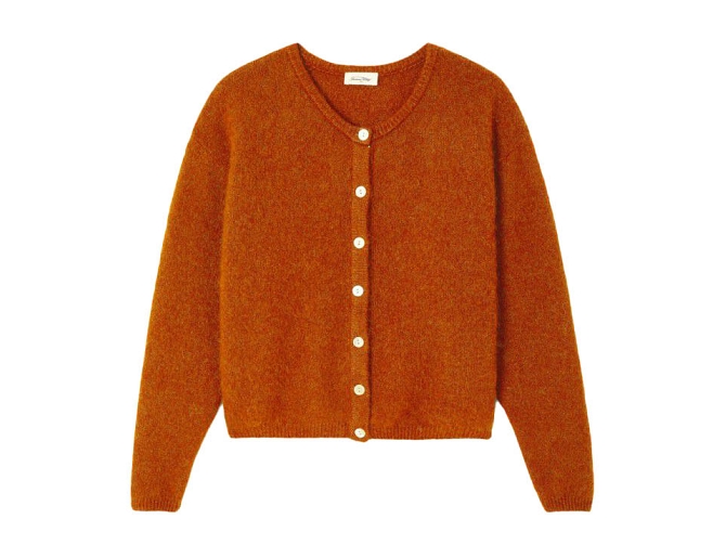 gilet - ML - vetement femme - Coton - Bronze - American vintage