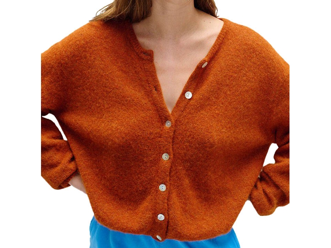 gilet - ML - vetement femme - Coton - Bronze - American vintage8172402_2