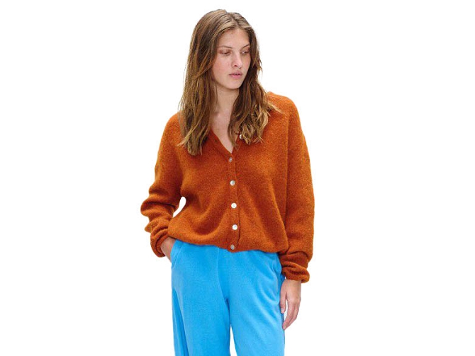 gilet - ML - vetement femme - Coton - Bronze - American vintage8172402_3