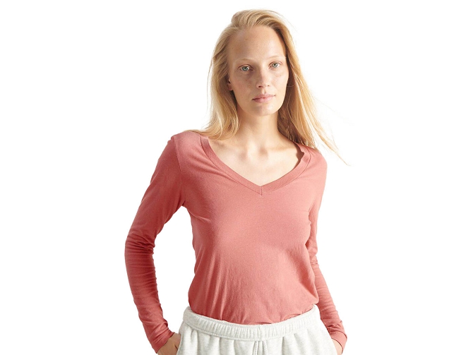 tee shirt - ML - vetement femme - Coton - Rose - American vintage8173202_2