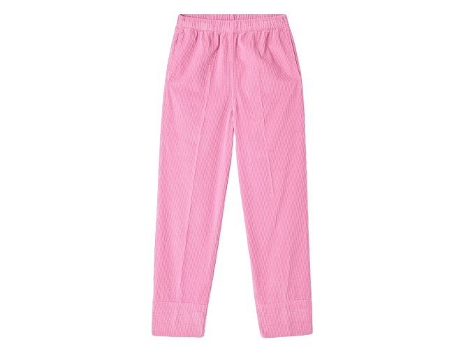 pantalon - DROIT - vetement femme - Coton - Rose - American vintage
