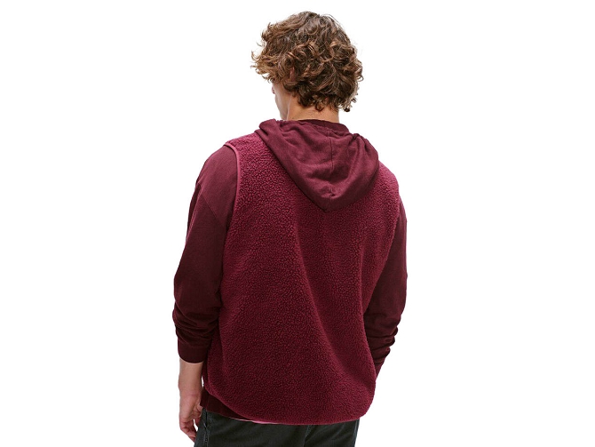 veste - SANS MANCHE - vetement homme - Coton - Bordeaux - American vintage8174501_5