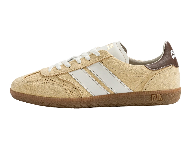 baskets et sneakers - Tendance - femme - Nubuck - Beige - Caval8175301_3