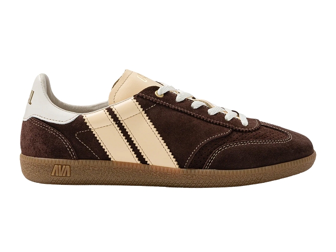 baskets et sneakers - Tendance - femme - Nubuck - Marron - Caval8175401_2