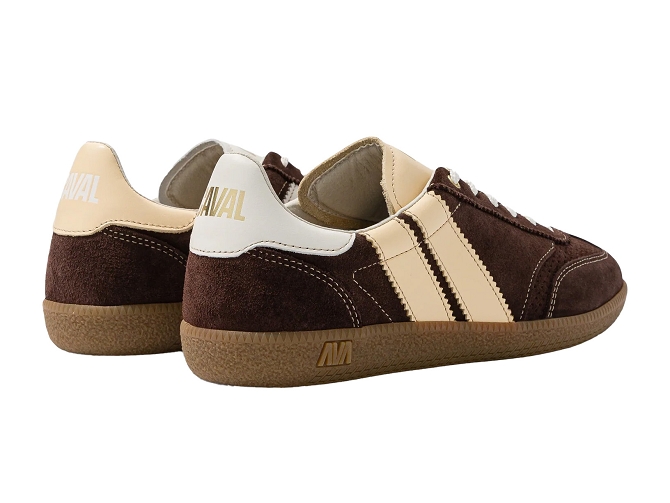 baskets et sneakers - Tendance - femme - Nubuck - Marron - Caval8175401_5