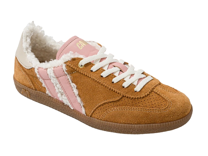 baskets et sneakers - Tendance - femme - Nubuck - Chestnut - Caval