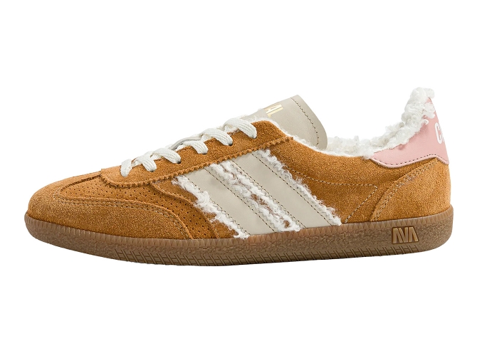 baskets et sneakers - Tendance - femme - Nubuck - Chestnut - Caval8175701_3