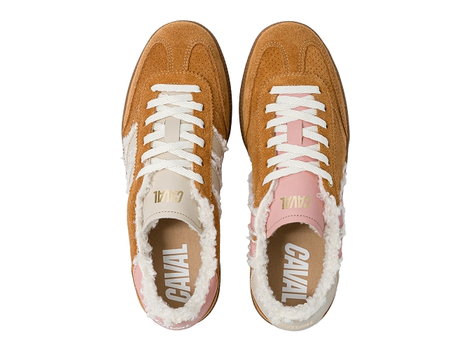 baskets et sneakers - Tendance - femme - Nubuck - Chestnut - Caval8175701_4