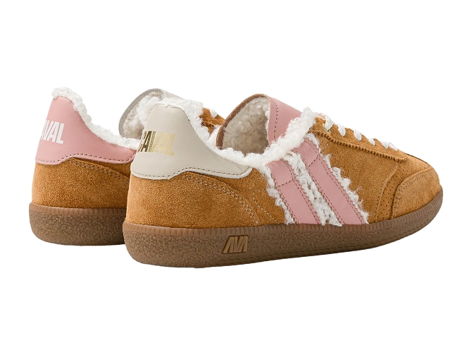baskets et sneakers - Tendance - femme - Nubuck - Chestnut - Caval8175701_5