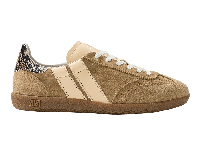 baskets et sneakers - Tendance - femme - Nubuck - Camel - Caval8175801_2
