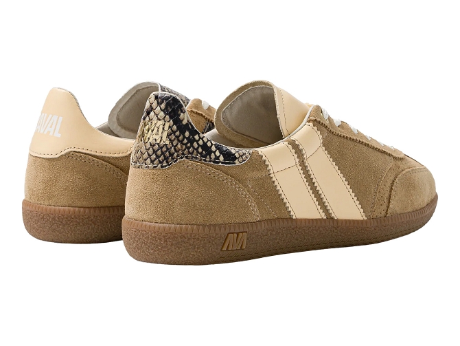 baskets et sneakers - Tendance - femme - Nubuck - Camel - Caval8175801_5