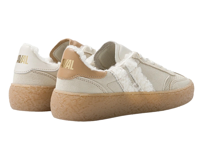 baskets et sneakers - Tendance - femme - Nubuck - Blanc - Caval8176301_5