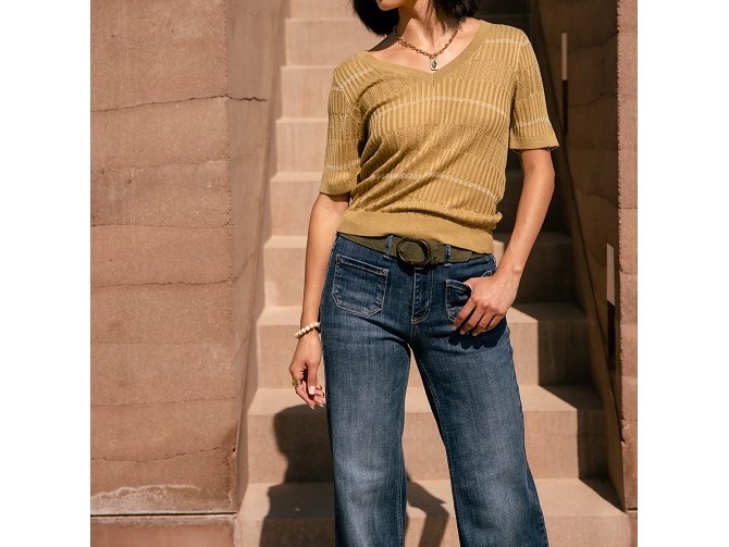 pantalon - JEANS - vetement femme - Jeans - Bleu - Freeman t.porter8178801_3